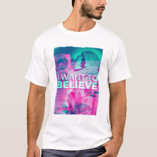 Astronauts I Want to Believe T-Shirt