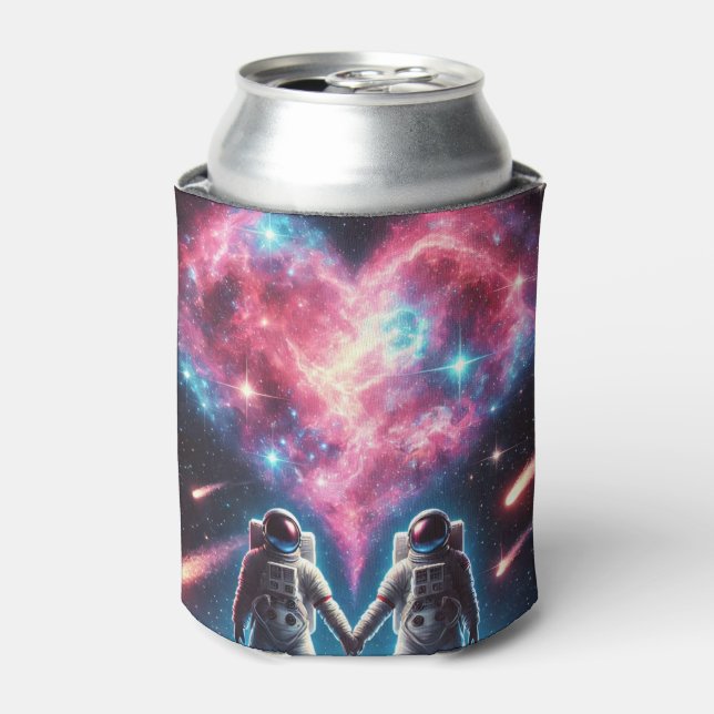 Astronauts in Love Can Cooler (Can Front)