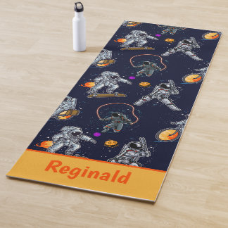 Astronauts In Space Kids Yoga Mat
