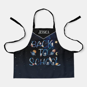 Astronauts Planets Space, Back To School Apron