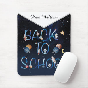 Astronauts Planets Space, Back To School Mouse Mat