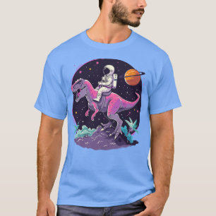 Astronauts riding TRex 1 T-Shirt