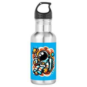 Astronaut's Space Coffee Moment 532 Ml Water Bottle