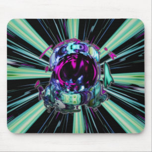 Astronaut's trip v3 mouse mat
