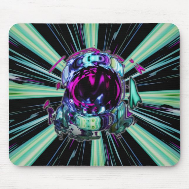 Astronaut's trip v3 mouse mat (Front)
