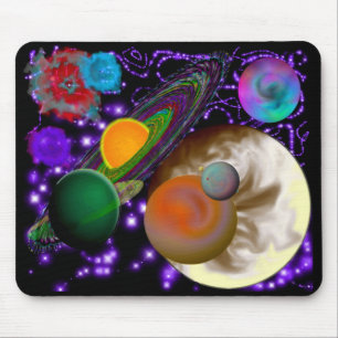 Astronauts View Mouse Pad