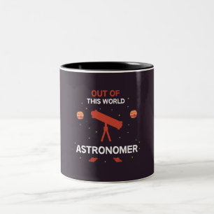 Astronomer Astronomy Astrophysicists Stars Two-Tone Coffee Mug