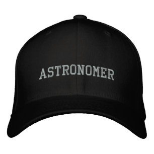 Astronomer Astronomy Science Embroidered Hat