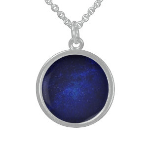 Astronomical Charm Milky Way Pendant Necklace