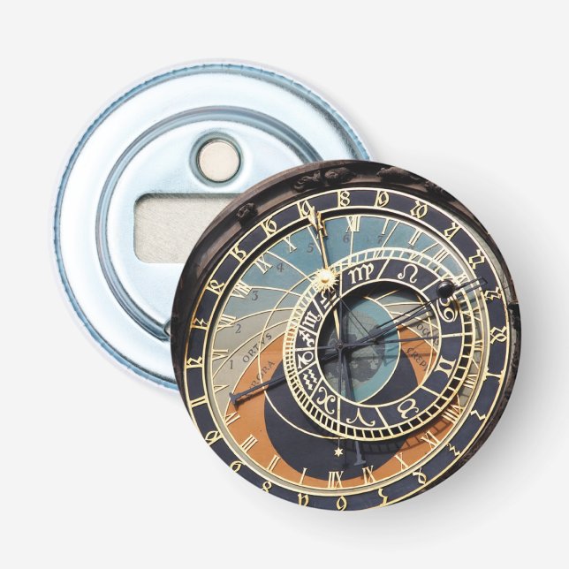 Astronomical Clock In Praque Bottle Opener (Front)