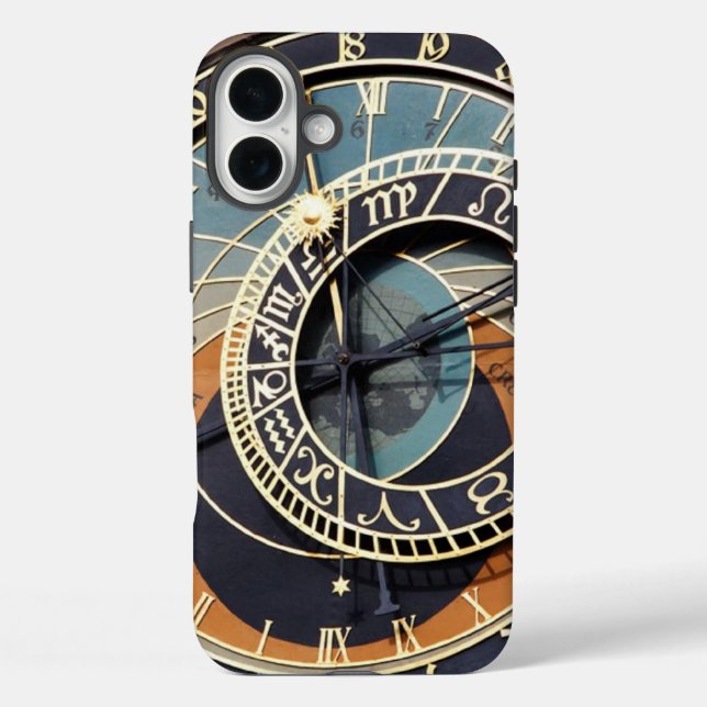 Astronomical Clock In Praque Case-Mate iPhone Case (Back)