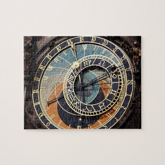Astronomical Clock In Praque Jigsaw Puzzle (Horizontal)