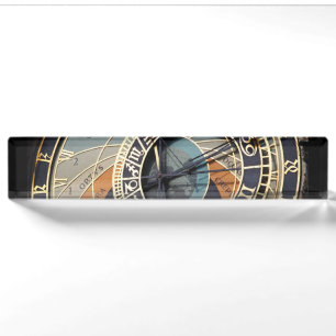 Astronomical Clock In Praque Nameplate