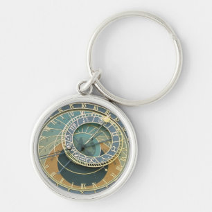 Astronomical Clock Key Ring