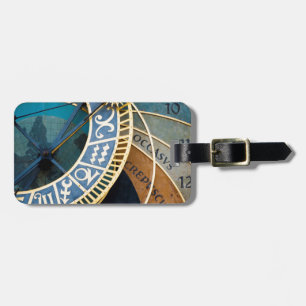 Astronomical Clock Luggage Tag