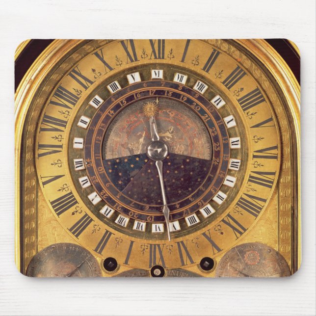 Astronomical clock made for the Grand Dauphin Mouse Mat (Front)