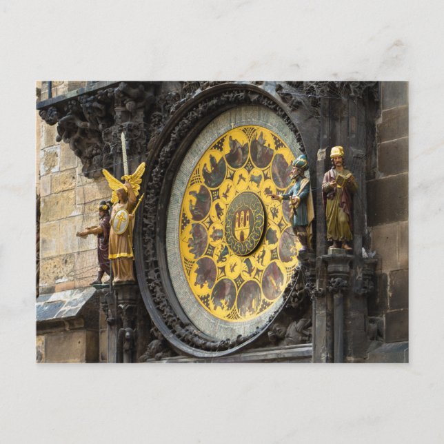 Astronomical Clock Postcard (Front)
