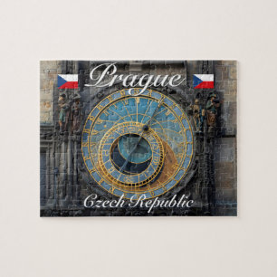 Astronomical clock Prague Orlog Czech Republic Jigsaw Puzzle