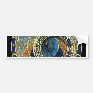 Astronomical Clock-Prague Orloj Bumper Sticker
