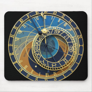 Astronomical Clock-Prague Orloj Mouse Mat