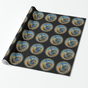 Astronomical Clock-Prague Orloj Wrapping Paper