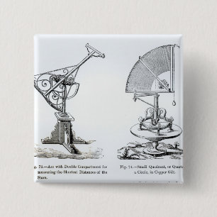 Astronomical Instruments 15 Cm Square Badge