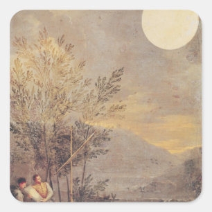 Astronomical Observations 2 Square Sticker