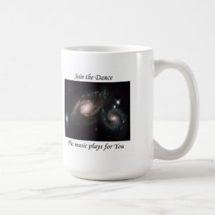 Astronomical photos with life affirmations coffee mug