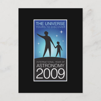 Astronomy 2009 postcard
