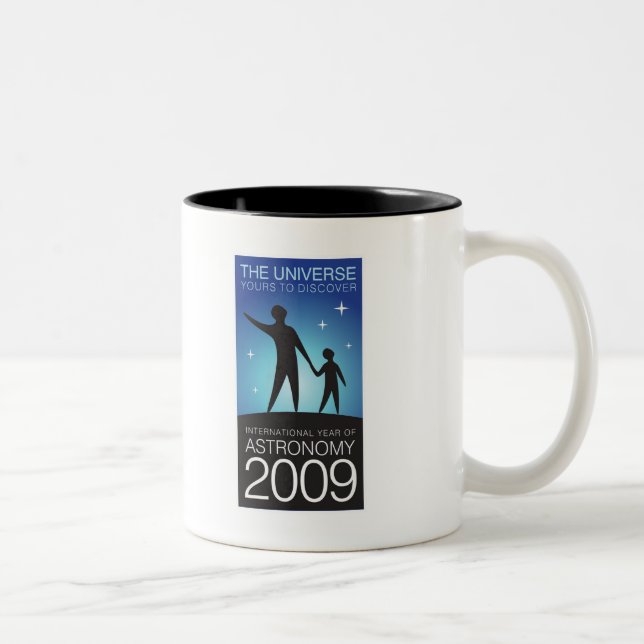 Astronomy 2009 Two-Tone coffee mug (Right)