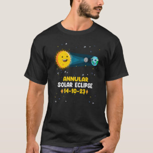 Astronomy Annular Solar Eclipse 14 10 23 Nevada T-Shirt