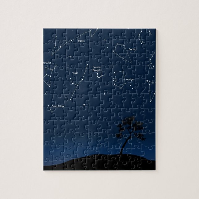 astronomy background jigsaw puzzle (Vertical)