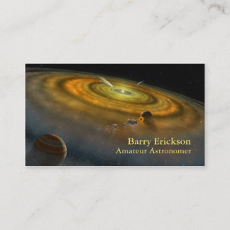Astronomy Business Card