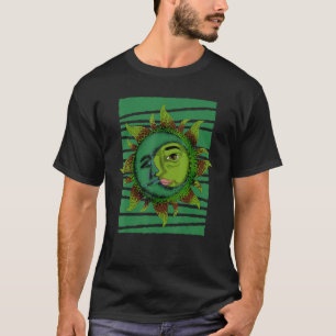 Astronomy Celestial Body Boho Moon Sun Astrology T-Shirt