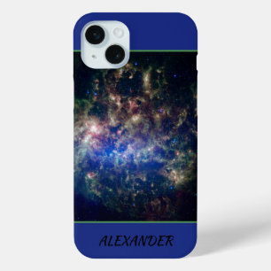 Astronomy custom name magellanic cloud iPhone 15 mini case