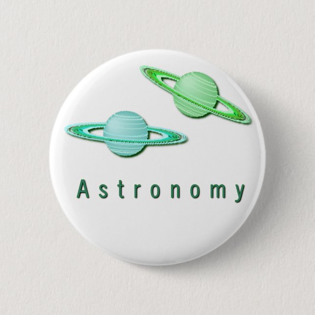 Astronomy Design Button (Front)