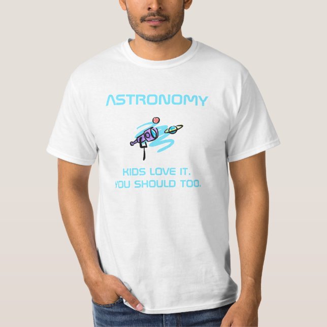 Astronomy for Kids Tee (Front)