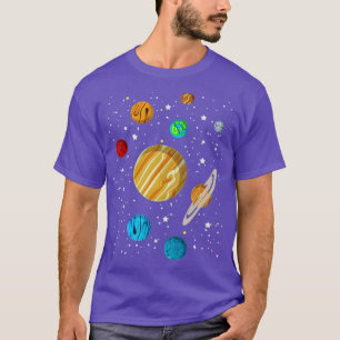Astronomy Galaxy Planets Sapce Science Astronaut S T-Shirt