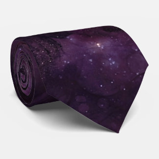 astronomy galaxy space seamless pattern starry fir tie