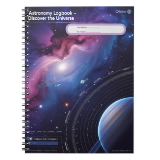 Astronomy Logbook – Discover the Universe Notebook