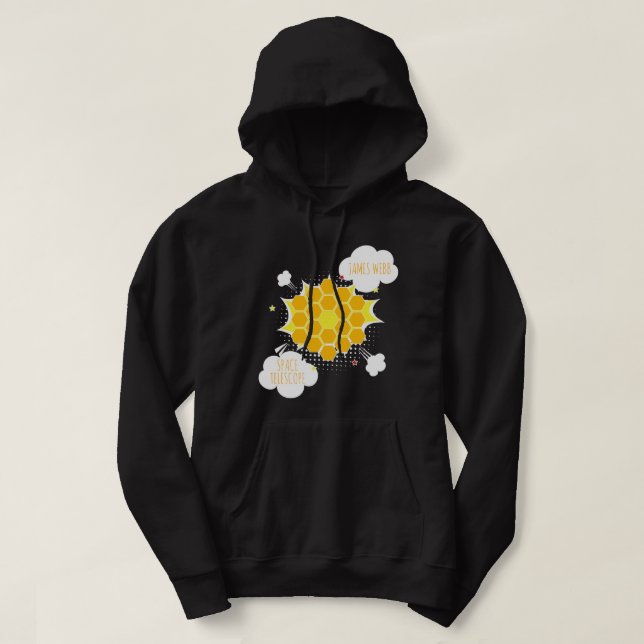 Astronomy Lover James Webb Space Telescope JWST Ex Hoodie (Design Front)