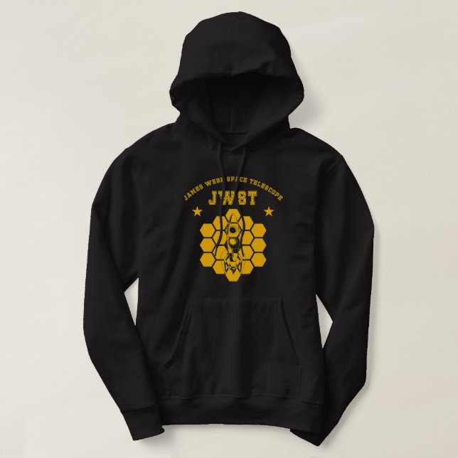 Astronomy Lover James Webb Telescope Space Astrono Hoodie (Design Front)