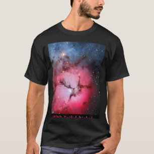 Astronomy Lover M20 Trifid Nebula Messier Object 2 T-Shirt