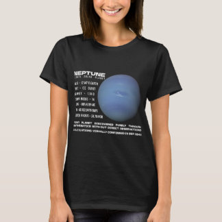 Astronomy Lover Neptune Planet Facts Space Explore T-Shirt