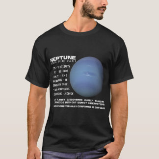 Astronomy Lover Neptune Planet Facts Space Explore T-Shirt