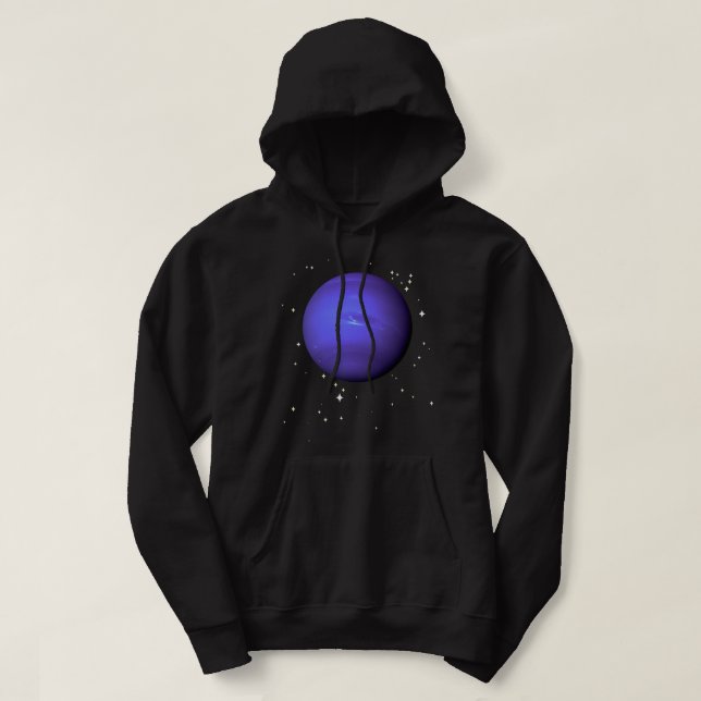 Astronomy Lover Neptune Planet Planetary System So Hoodie (Design Front)