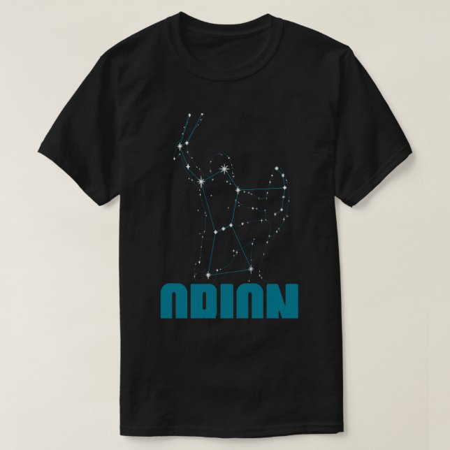 Astronomy Lover Orion Constellation Stargazing Ast T-Shirt (Design Front)