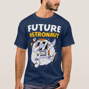 Astronomy Lover Universe Rocket Dabbing Future Ast T-Shirt