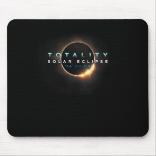Astronomy Lovers! Total Solar Eclipse 2024 Totalit Mouse Mat