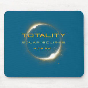 Astronomy Lovers Total Solar Eclipse 2024 Totality Mouse Mat